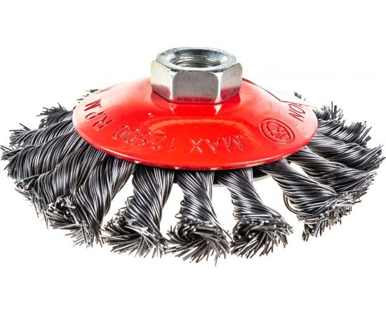 Щетка дисковая витая (100 мм; М14) для УШМ SKRAB 35430 