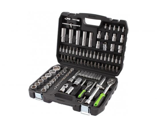 Набор инструмента СИБРТЕХ 108 предметов, 1/2, 1/4 13498 