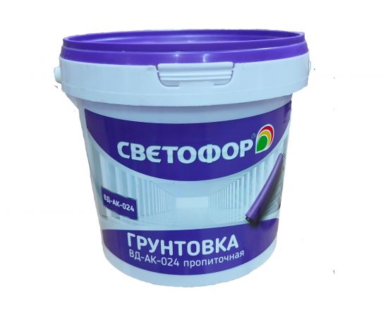 Пропиточная грунтовка Светофор ВД-АК-024 канистра евро 1кг ЗОР00008842 