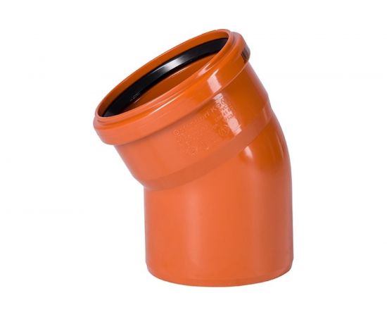 Отвод Ostendorf наружной канализации 110 мм, 30 градусов 220210 