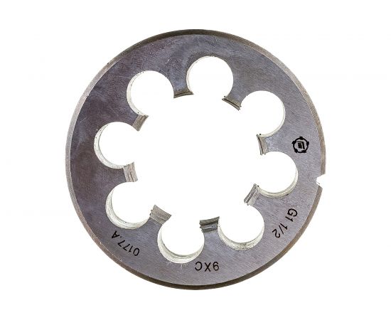 Плашка, трубная цилиндрическая G 1 1/2 дюйма 9ХС ТМ Туламаш 57990 