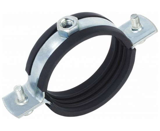 Трубный хомут Nord-Yada 3"", 87-92 мм, из оцинкованной стали, с гайкой М10 904255 