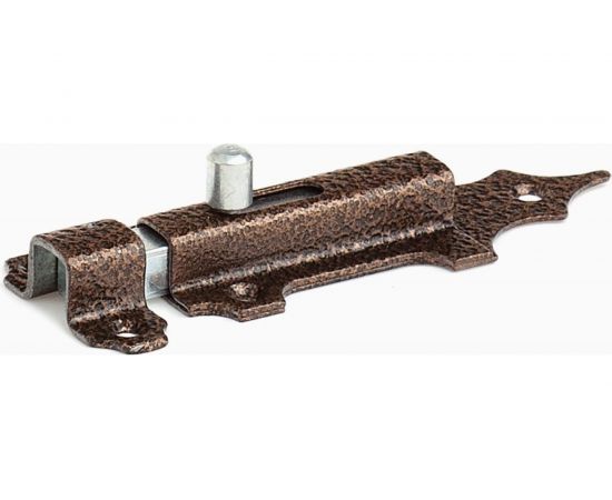 Задвижка-шпингалет №1 Делга (малый; медь) Г805 