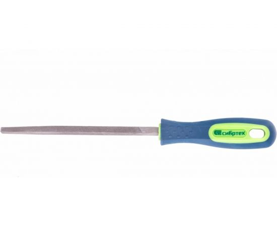 Трехгранный напильник, 150 мм, двухкомпонентная рукоятка, №2 СИБРТЕХ 16024 