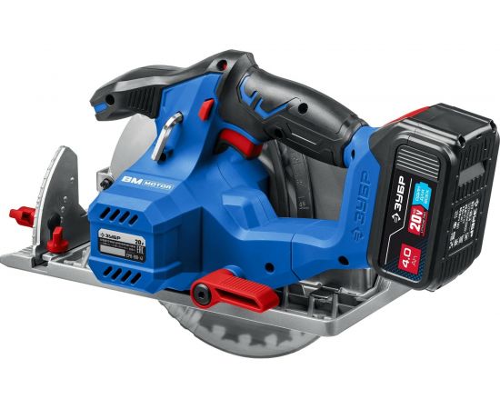 Бесщеточная циркулярная пила ЗУБР Профессионал 20В CPB-190-41 – изображение 2