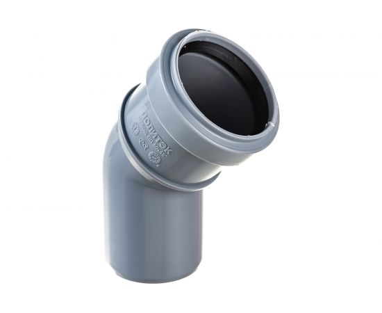 Отвод ПОЛИТЭК 50 мм 45 град. 100545 – изображение 2