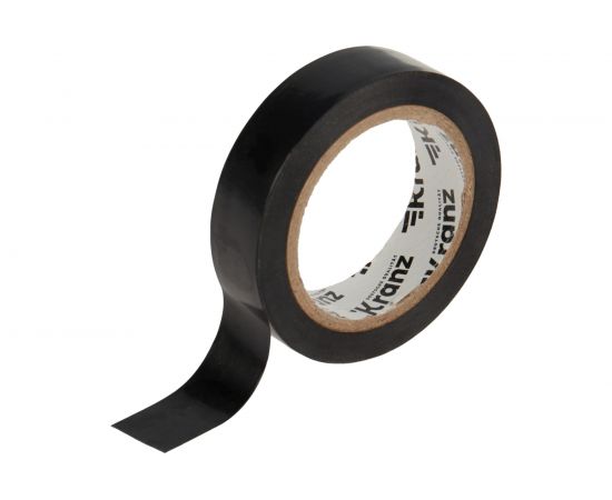 Изолента ПВХ KRANZ 15 мм х 10 м, 0.13 мм, черная KR-09-2006 – изображение 2