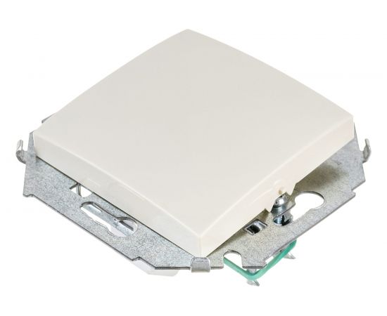 Одноклавишный выключатель Simon 16А, 250В, винтовой зажим, слоновая кость 20 1591101-031 – изображение 2