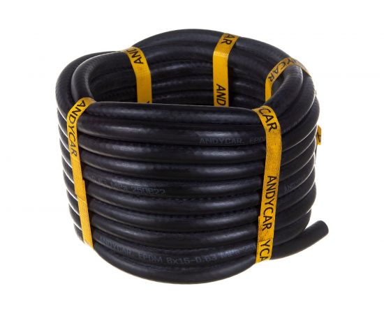 Шланг резиновый 3-х слойный для антифриза/ систем охлаждения (8х15мм; 6.3 атм.; бухта 10 м) Andycar H23-10 – изображение 2