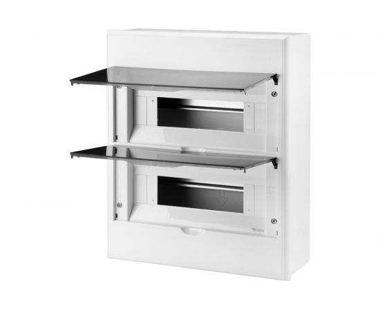 Распределительный навесной щит KRANZ на 24 модуля ЩРН-П-24 IP41 пластик KR-11-0324 – изображение 2