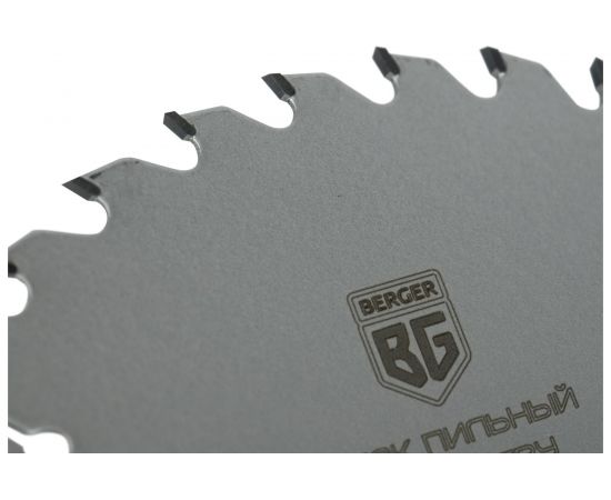 Диск пильный по дереву и ДСП оптимальный рез 190x16 мм, 36z, 2.6x1.8 мм, ATB 15 Berger BG BG1638 – изображение 2