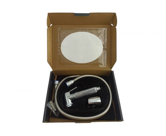 Душевой набор для биде MYNAH гигиеническая лейка, шланг и держатель, 3 в 1, круглая MT28-M42 – изображение 3