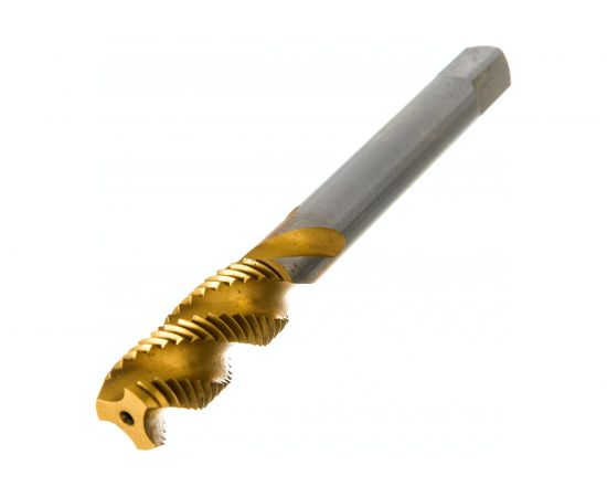 Метчик M10x1,25 HSS M2 TiN спиральный ПрофОснастка №434 арт. 50221034 – изображение 3
