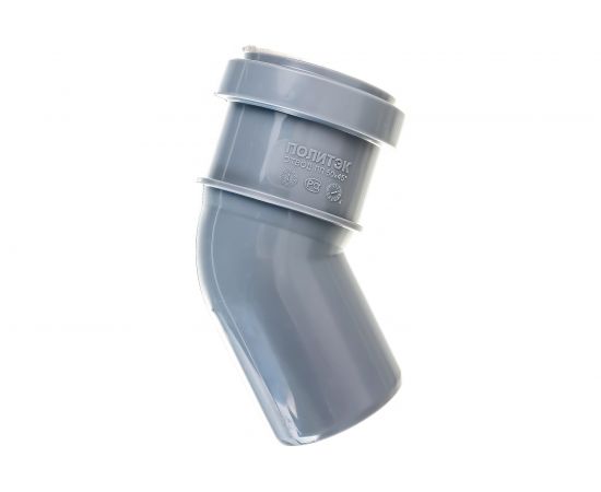 Отвод ПОЛИТЭК 50 мм 45 град. 100545 – изображение 3