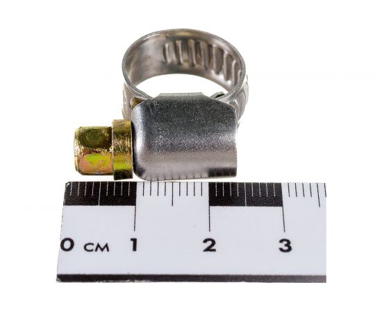 Червячный стальной хомут РемоКолор диаметр 8-12 мм 47-4-012 – изображение 3