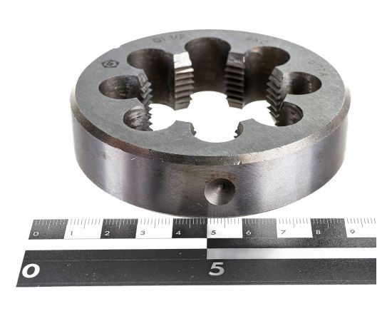 Плашка, трубная цилиндрическая G 1 1/2 дюйма 9ХС ТМ Туламаш 57990 – изображение 4
