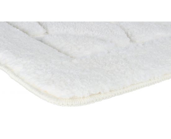 Коврик для ванной белый FIXSEN LINK FX-5002W – изображение 4