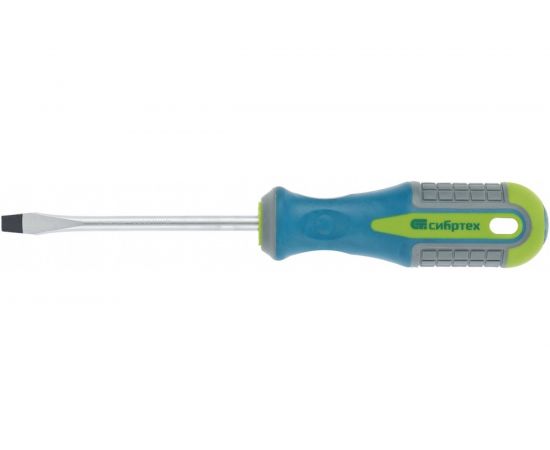Отвертка SL8.0х150мм, CrV, 3-х компонентная рукоятка СИБРТЕХ 11821 – изображение 5