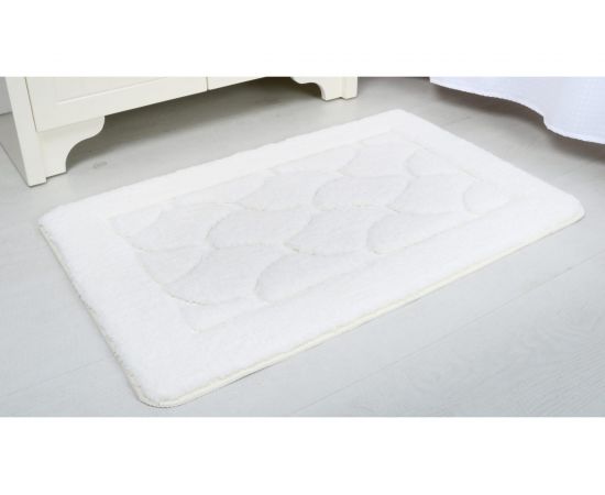 Коврик для ванной белый FIXSEN LINK FX-5002W – изображение 5