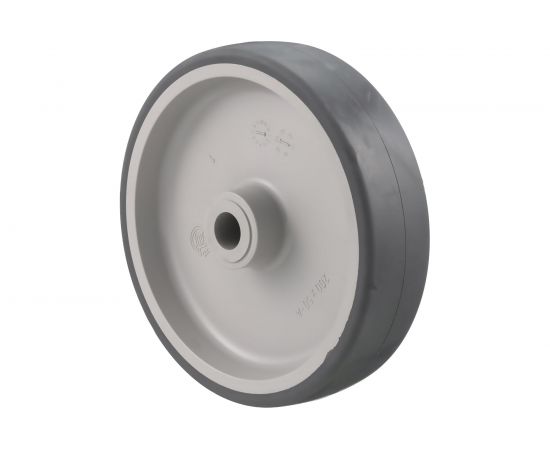 Колесо с подшипником скольжения (150х35х15 мм; 140 кг; термопластичная резина/полипропилен) Tellure Rota 711105 – изображение 5