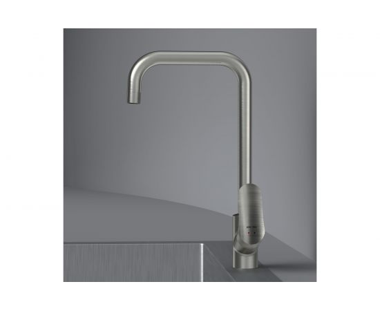 Смеситель для кухни AM.PM Like, G-образный излив, сатин, F8006011 – изображение 5