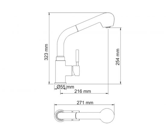 Смеситель для кухни WasserKRAFT Main 4166 – изображение 9