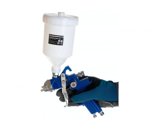 Краскораспылитель с верхним пластиковым бачком FORCEKRAFT FK-H-827-2V 50325 
