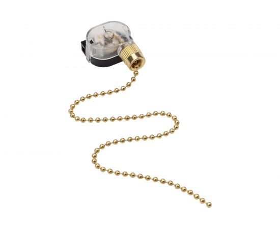 Выключатель для бра REXANT с золотой цепочкой 270 мм 32-0102-01 