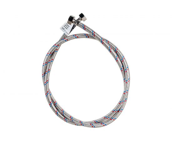 Гибкая подводка для воды Gigant с оплеткой из нержавеющей стали, 1/2""х150 см, г/г P-150-GG 