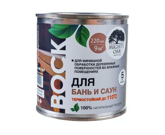 Воск для бань и саун MIGHTY OAK 220 мл MO169 