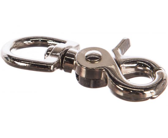 Пружинный карабин ЕВРОПАРТНЕР ножницеобр. с вертлюгом, 73 мм, 1 шт. Z1 07755 