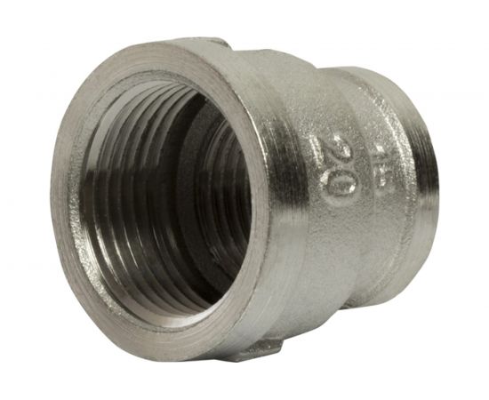 Переходная муфта VRT 3/4""-1/2"", внутренняя/внутренняя, никель 1908-002015 503038 