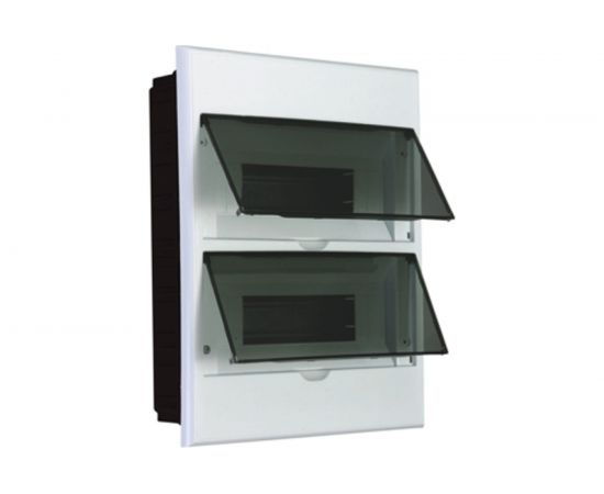 Распределительный встраиваемый щит KRANZ на 24 модуля ЩРВ-П-24 IP41 пластик KR-11-0224 