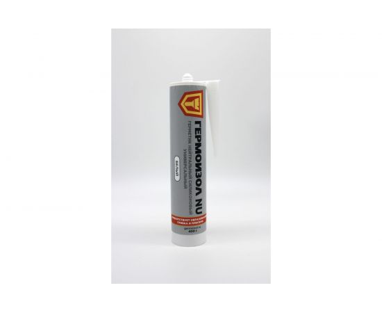 Герметик силиконовый нейтральный белый ГЕРМОИЗОЛ NU ТУ 2513-012-03495485-2016 БП- 00001034 