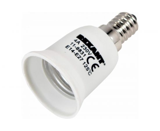 Уокольный переходник REXANT Е14 на Е27 11-8831 