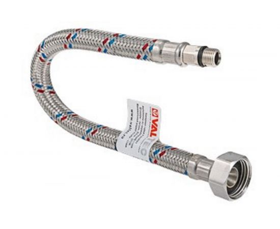 Подводка для воды (М10х18 мм; G1/2; 0.6 м; гайка-штуцер) Valtec VTf.003.IS.0418060 