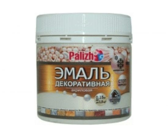 Акриловая эмаль PALIZH декоративная №93 жемчуг 0,15кг 11605628 