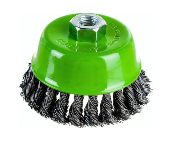 Щётка крученая чашка для УШМ 100 мм Дело Техники 275500 