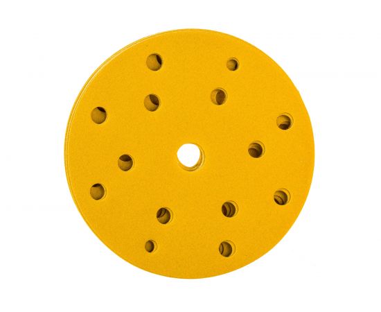 Абразив на бумажной основе в кругах 15 отв D 150 Р240 набор 10 шт Schtaer 255Abrasive paper 255Sc240 