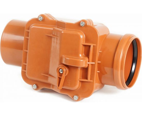 Обратный клапан ХЕМКОР 160 мм наружная канализация 2481176 – изображение 2