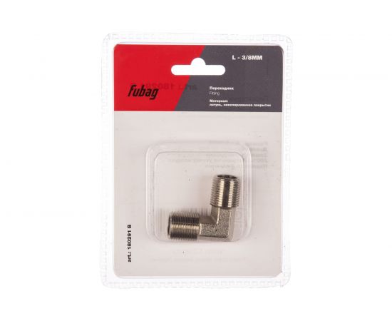 Переходник L — образный (3/8""MM; блистер) FUBAG 180291 B – изображение 2