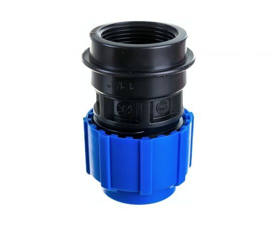 Муфта ПОЛИТЭК с внутренней резьбой 32х1 1/4 52003214 – изображение 2