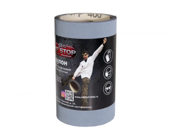 Абразивный рулон ABRAFORM от ""Мастерская Pit_Stop и Доктор Дью"", 115x2500 мм, P400 DD-afr115-2500-400 – изображение 2