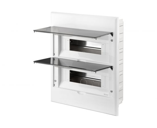 Распределительный встраиваемый щит KRANZ на 24 модуля ЩРВ-П-24 IP41 пластик KR-11-0224 – изображение 2