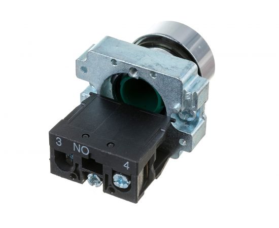 Кнопка управления ЭРА LAY5-BA31 без подсветки, зеленая, 1з, 20/200/8000 Б0045665 – изображение 2