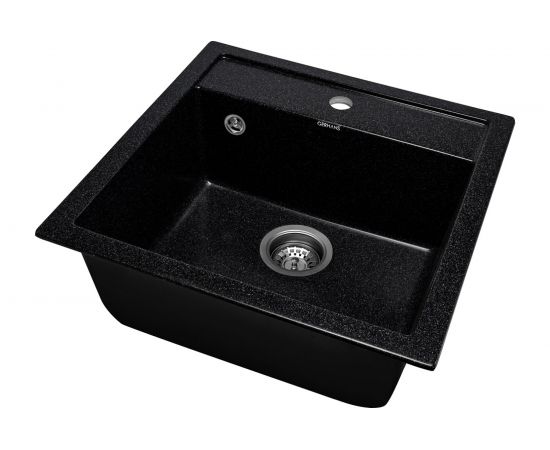 Кухонная мойка Gerhans A 11 22 ЧЕРНЫЙ /БЕЛАРУСЬ/ 510х505 мм А11-22 – изображение 2