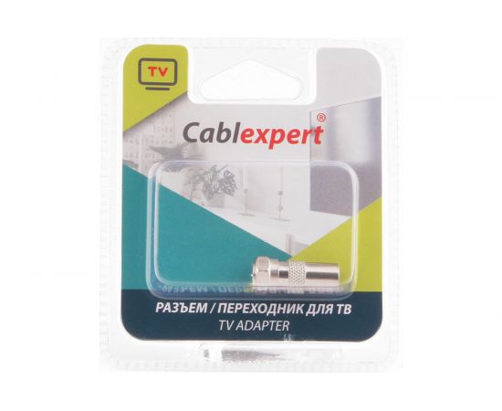 Переходник Cablexpert F папа / TV папа, блистер APL-MTVM-01 – изображение 3