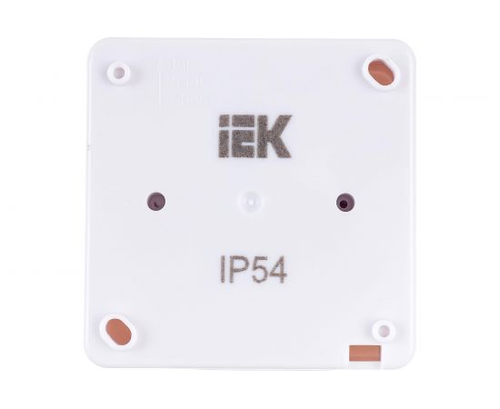 Одноместная розетка IEK с заземляющим контактом, с крышкой, для открытой установки РСб20-3-ГПБб IP54 ERMP12-K01-16-54-EC – изображение 3