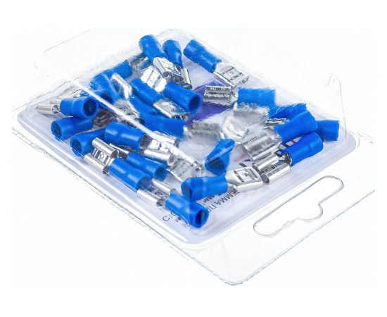 Разъём DORI плоский изолированный гнездо 7,4 мм 1,5-2,5 мм2 РПИм 25 шт 42105 – изображение 3