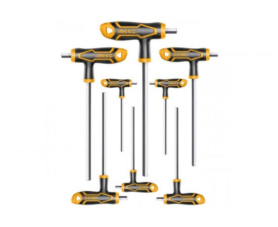 Набор Т-образных шестигранников INGCO TORX 8шт. Т10-Т50 HHKT8083 – изображение 3